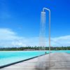 Doccia Simius Inox Ambientata 100x100