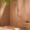 DOCCIA CABRAS INOX Ambientata 100x100