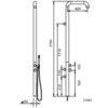DOCCIA CHIA PARETE INOX 1 100x100