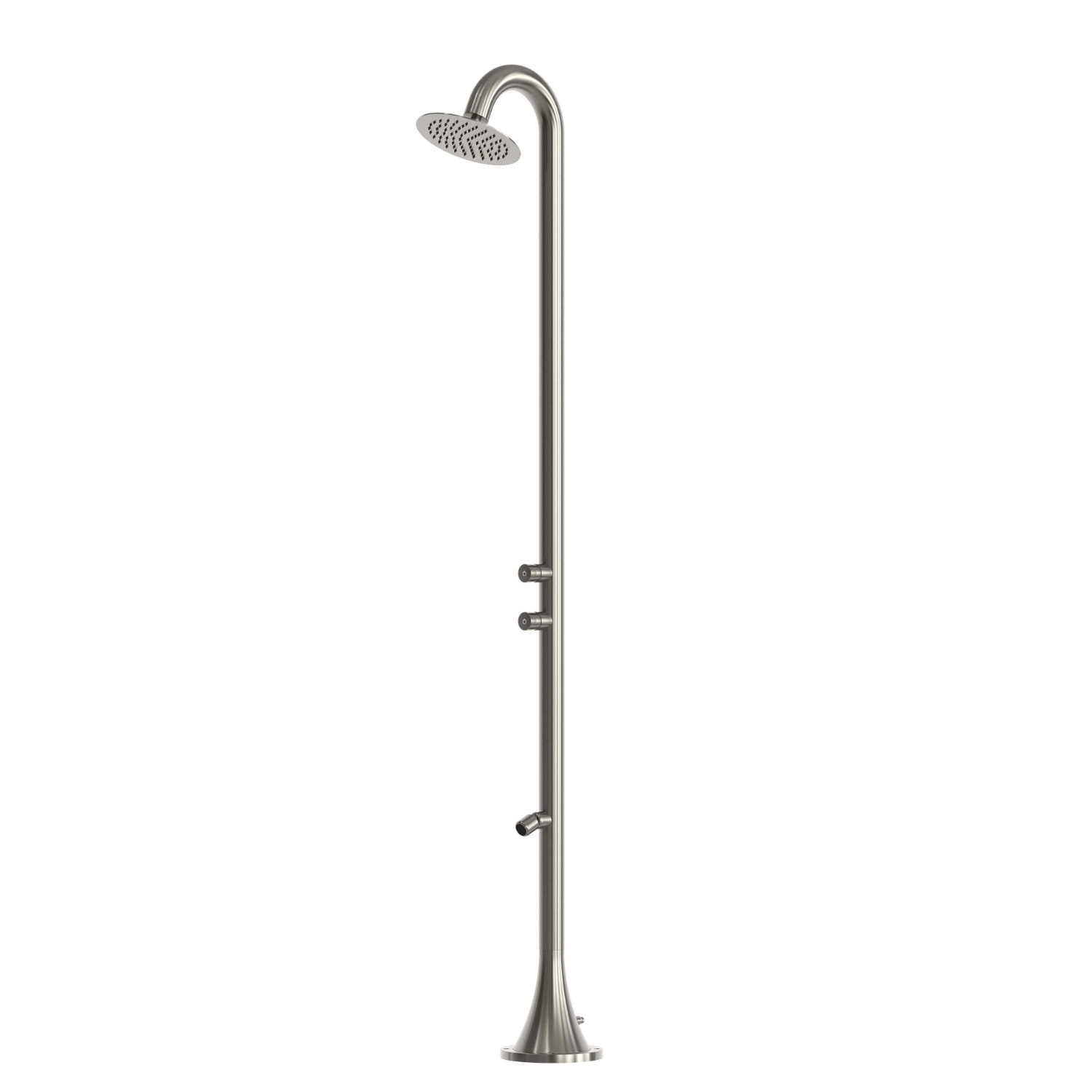 DOCCIA INOX LUNA DOPPIO TMP CANNA FUCILE