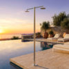 Doccia Esterna Acqua Fredda 2 Soffioni Sined Doccia Inox Ortro DOCCIA INOX ORTRO 2T Ambientata 100x100