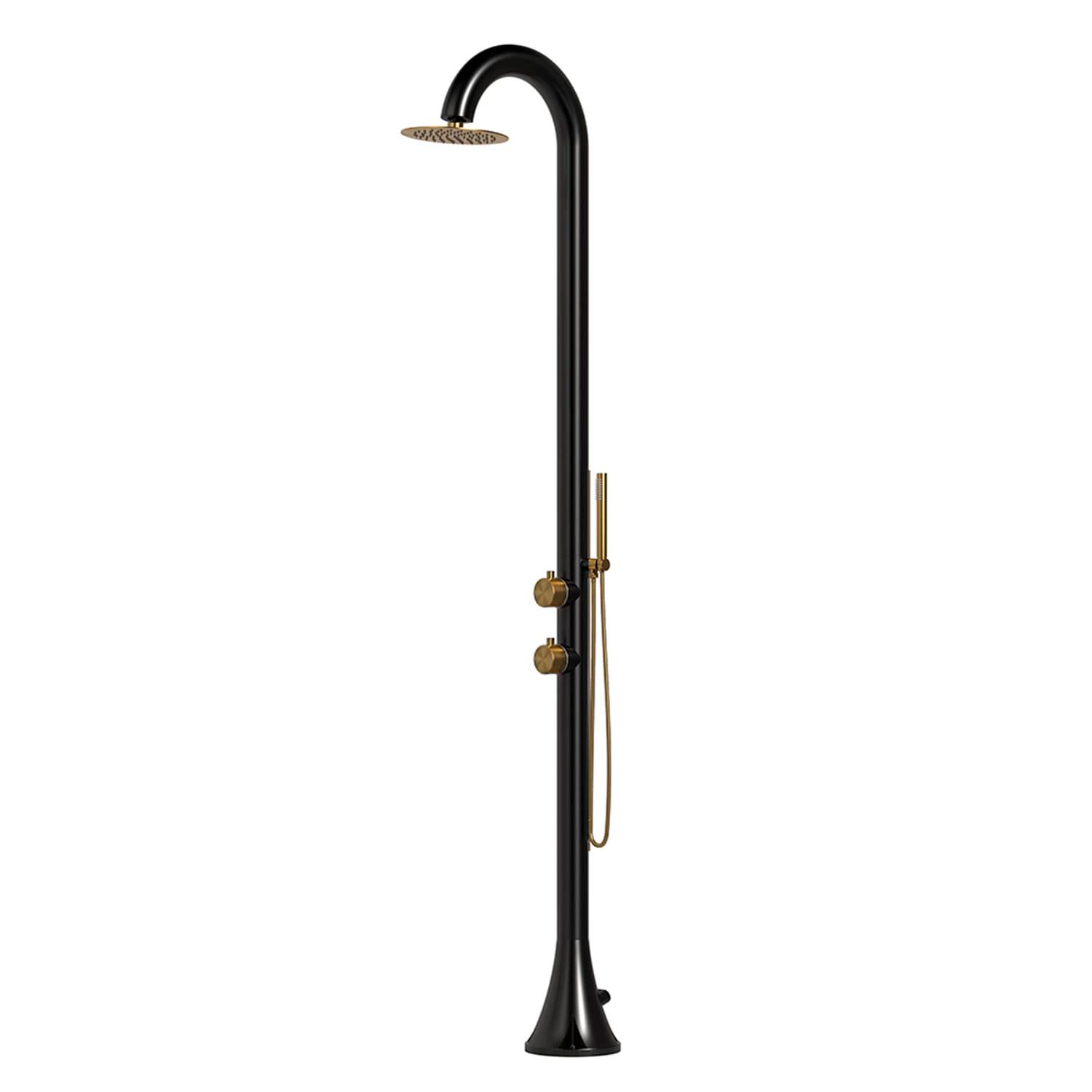 DOCCIA LUNA DUO NERA ORO