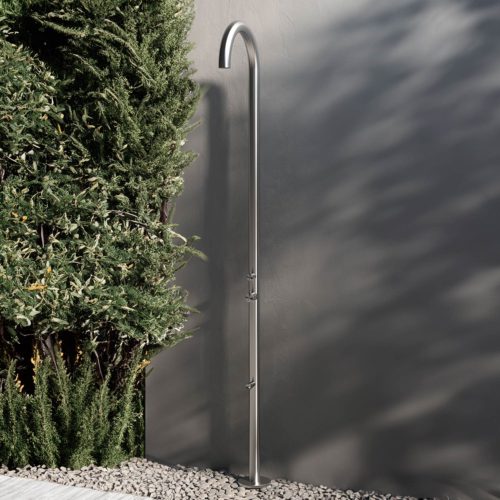 Doccia Esterna Acqua Calda e Fredda Sined Olbia Inox