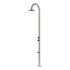 DOCCIA PALAU DUO INOX NERA 100x100
