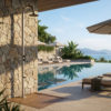 DOCCIA PALAU DUO INOX NERA Ambientata 100x100