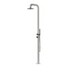 DOCCIA PULA DUO INOX NERA 100x100
