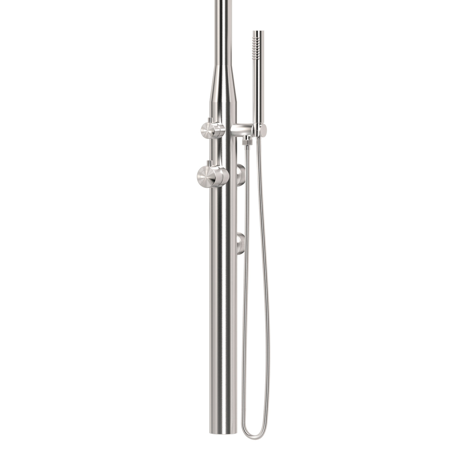 DOCCIA PULA PARETE INOX 2