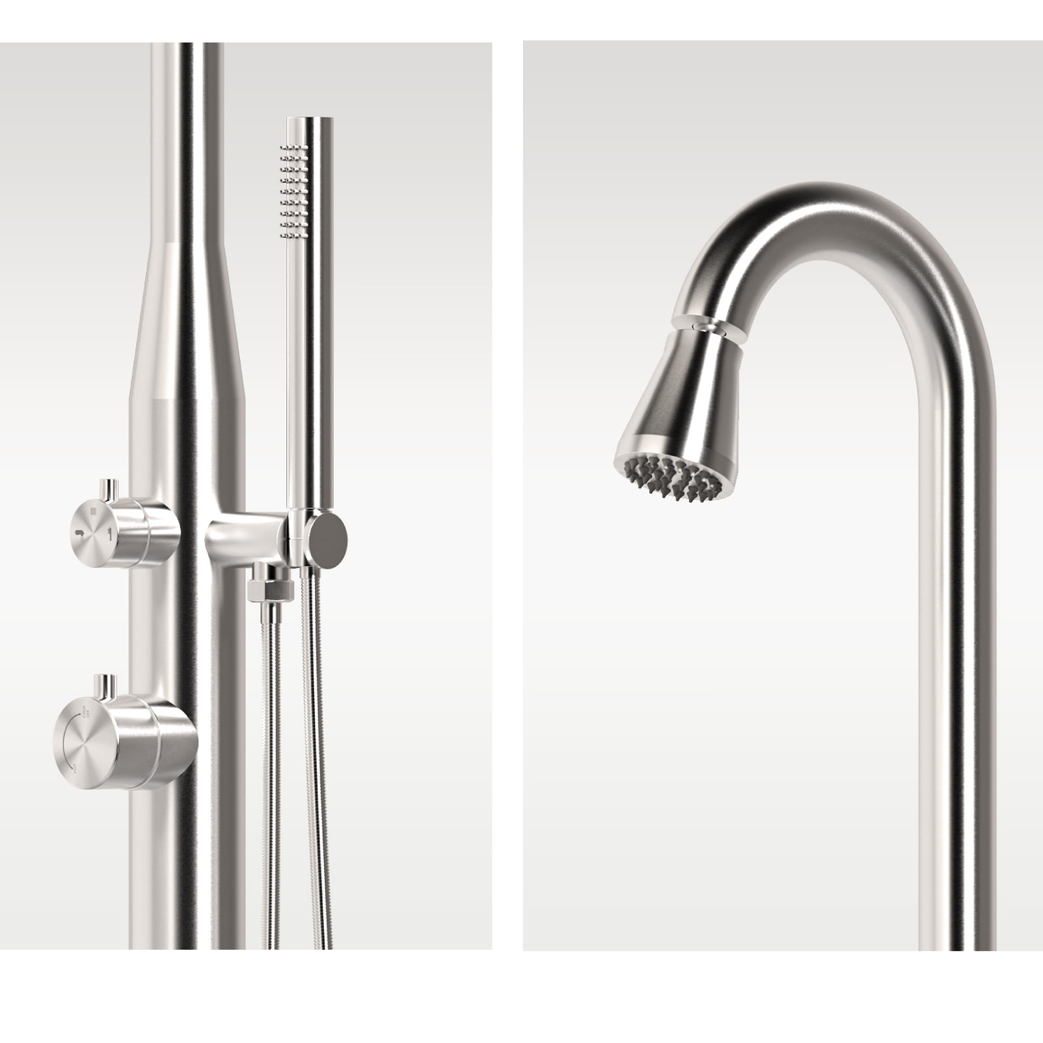 DOCCIA STINTINO INOX 4