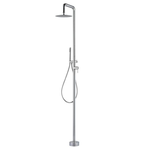 Cascata per piscina in acciaio 316 design elegante e diffusore orientabile