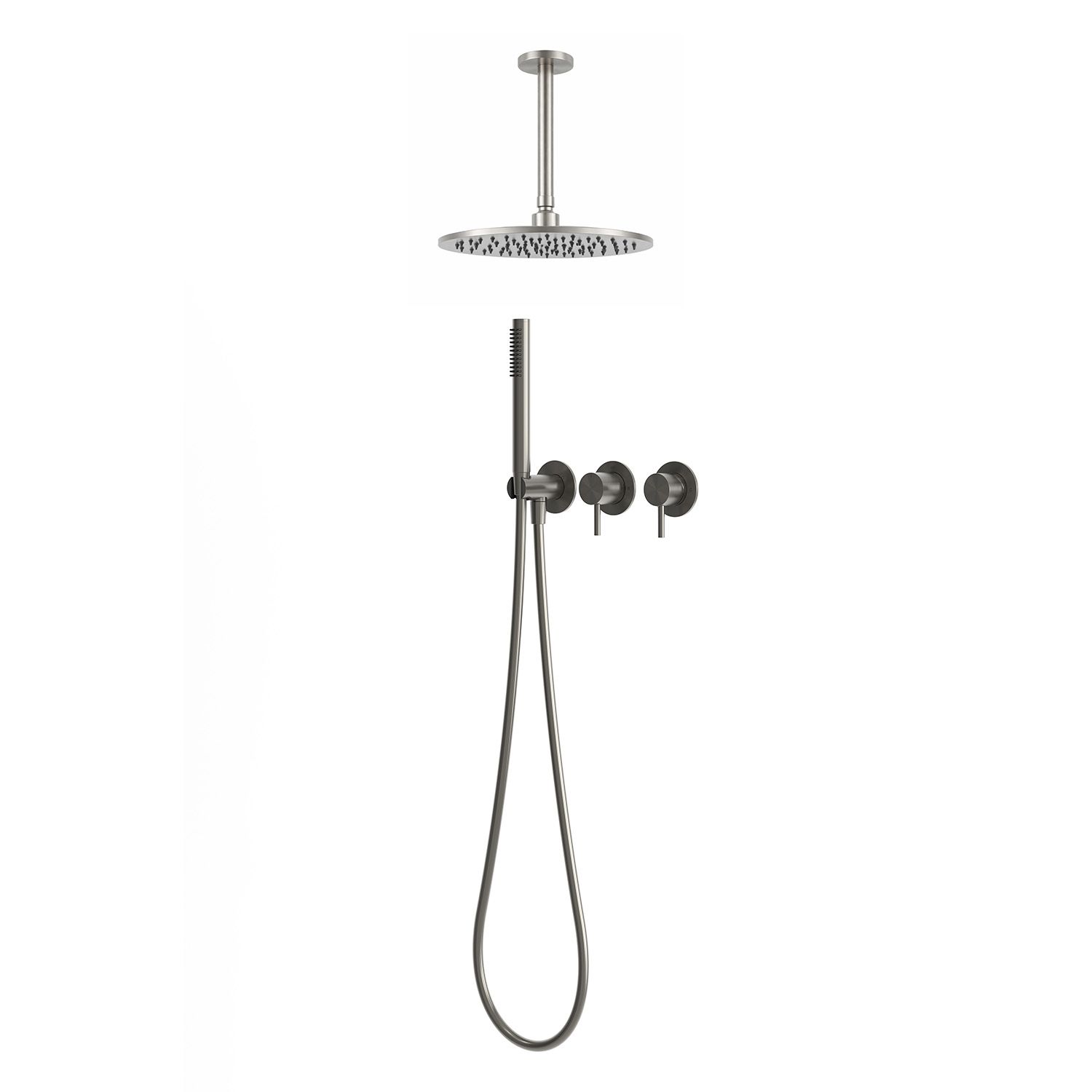 KIT DOCCIA SOFFITTO ACQUA FREDDA LUNGO 30 CANNA FU