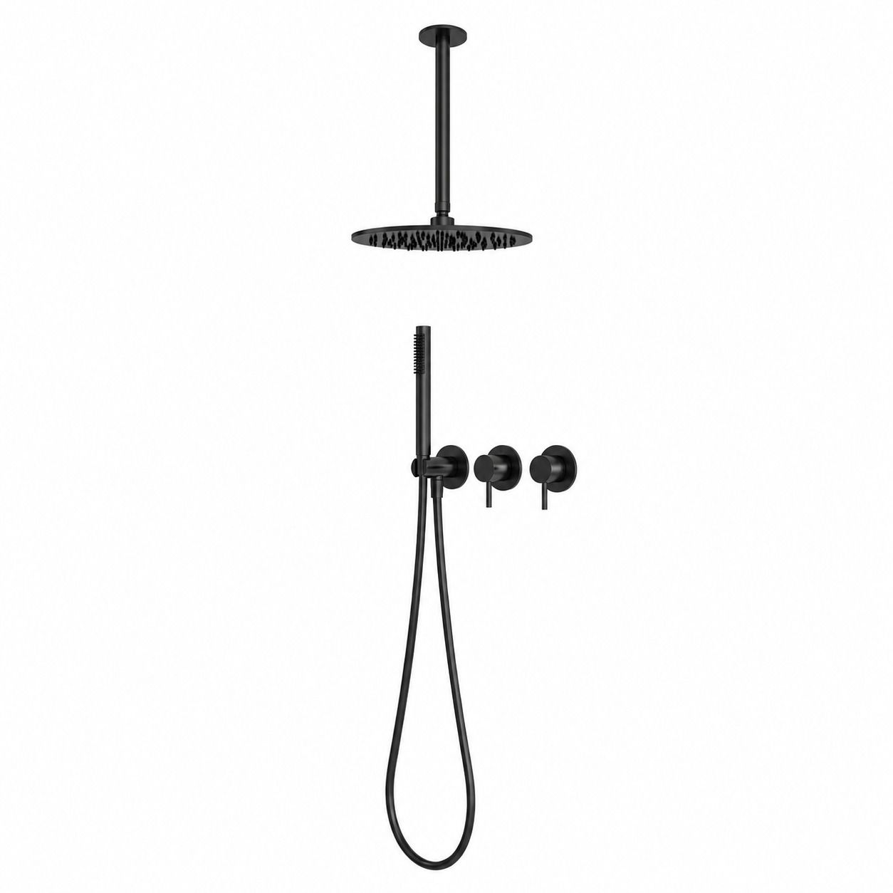 KIT-DOCCIA-SOFFITTO-ACQUA-FREDDA-LUNGO-30-NERO KIT DOCCIA SOFFITTO ACQUA FREDDA LUNGO 30 NERO