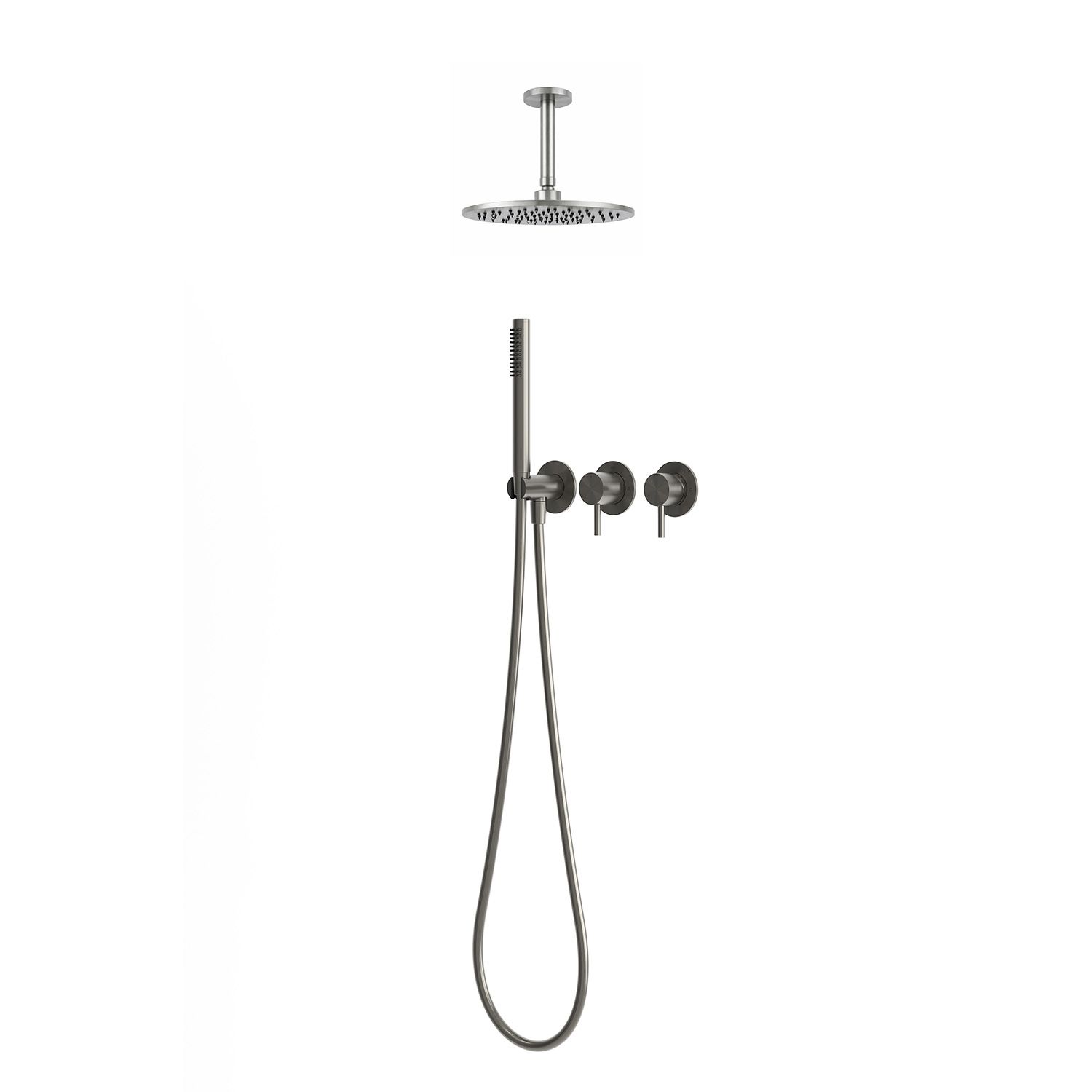 KIT DOCCIA SOFFITTO CORTO 25 CANNA FUCILE
