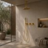 KIT-DOCCIA-SOFFITTO-LUNGO-30-ORO-ambientata KIT DOCCIA SOFFITTO LUNGO 30 ORO Ambientata 100x100