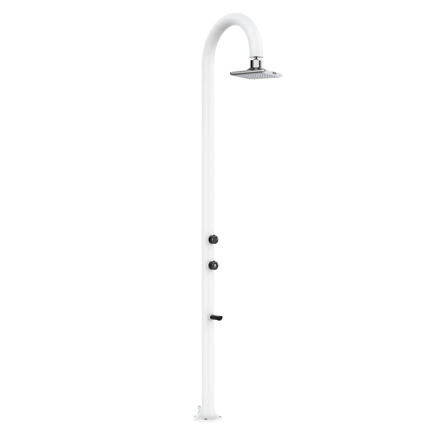 LUNA ALU BIANCA LED