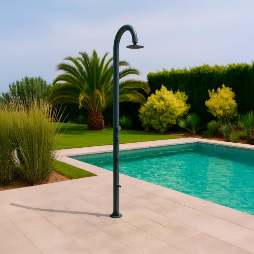 Doccia Temporizzata Lavapiedi Acqua Fredda Sined Luna Timer p Bianca - Grigio