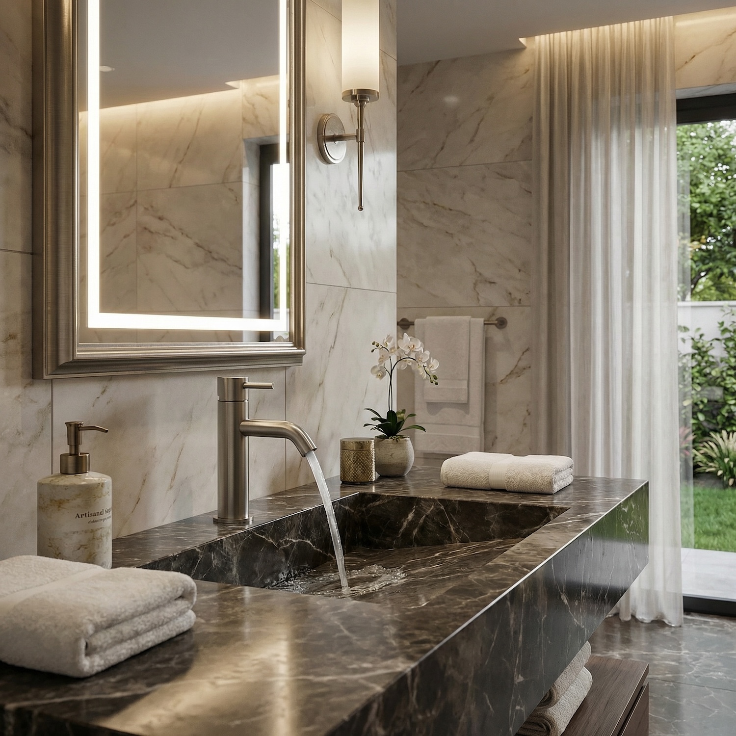RUBINETTO-LAVABO-LEVANTE-BASSO-CANNA-FUCILE-ambientata RUBINETTO LAVABO LEVANTE BASSO CANNA FUCILE Ambientata