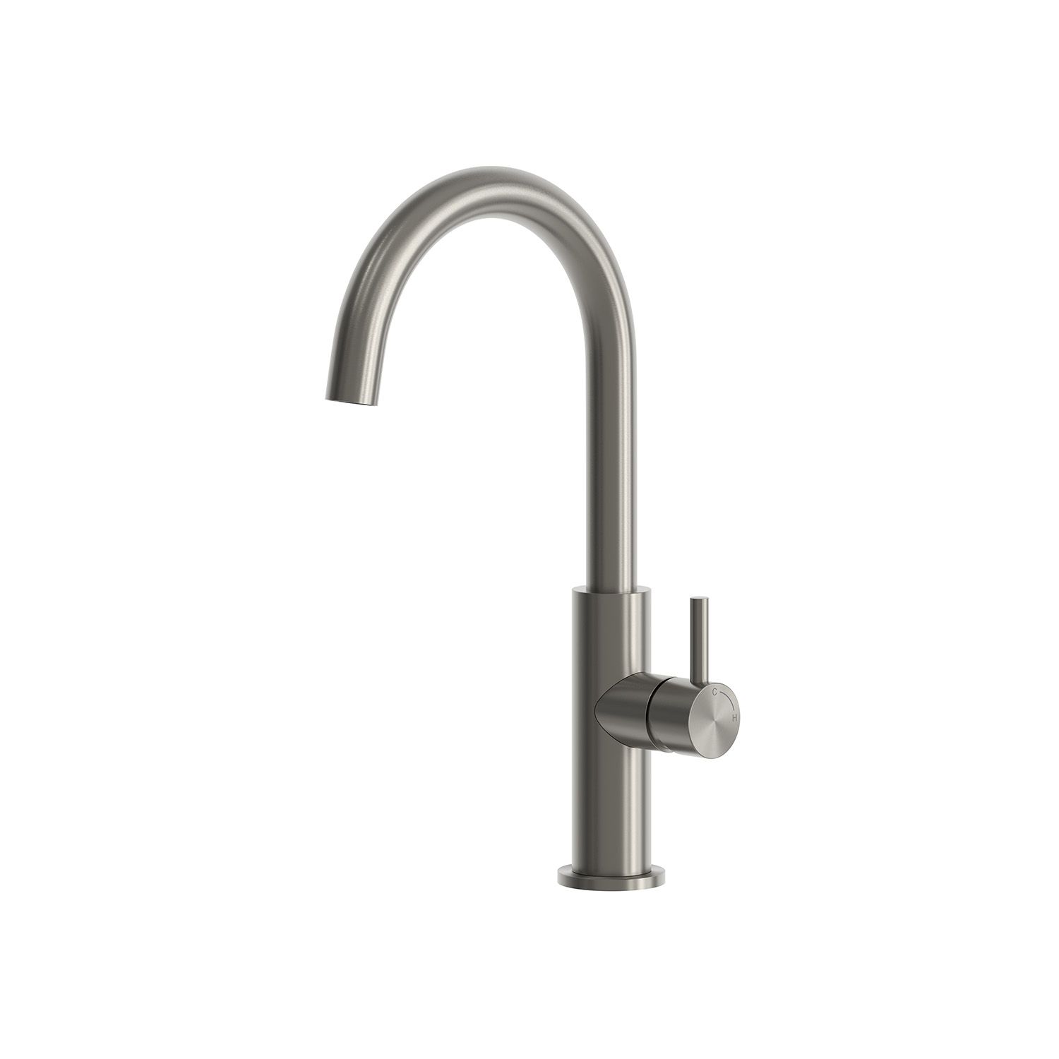 Rubinetto cucina Levante alto inox 316L eleganza e resistenza Rubinetto cucina LEVANTE inox 316L Canna