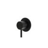 Valvola doccia on-off nero in acciaio inox 316L resistente corrosione VALVOLA APRI CHIUDI DOCCIA LEVANTE NERO 100x100